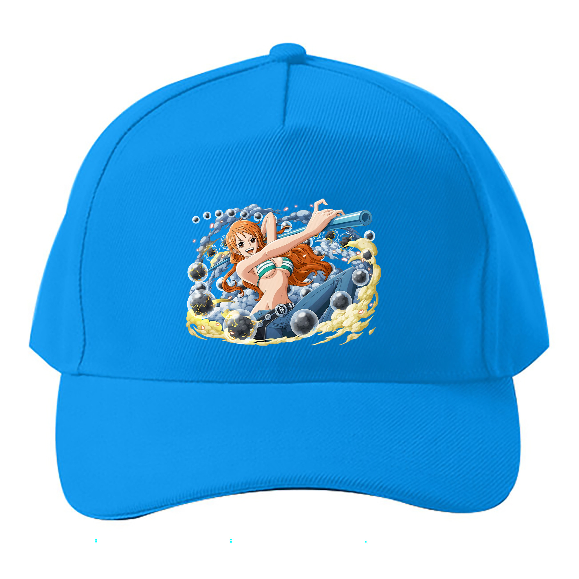 （画像用） ワンピース ナミ ONE PIECE Nami ベースボールキャップ 綿100％ 男女兼用 帽子 スポーツ